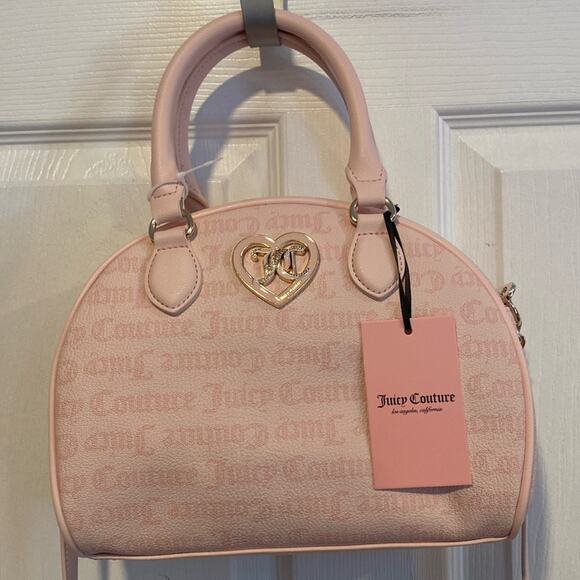 Juicy Couture Handbags - BNWT JUICY COUTURE Flawless Dome Satchel Bag in Powder Blush Pink